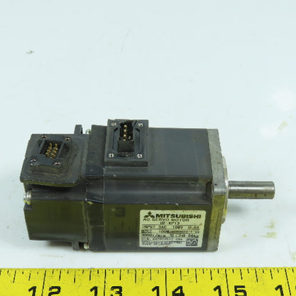 Mitsubishi HF-KP13 100W AC Servo Motor 3000RPM 3PH 106V 0.8A 8mm Shaft