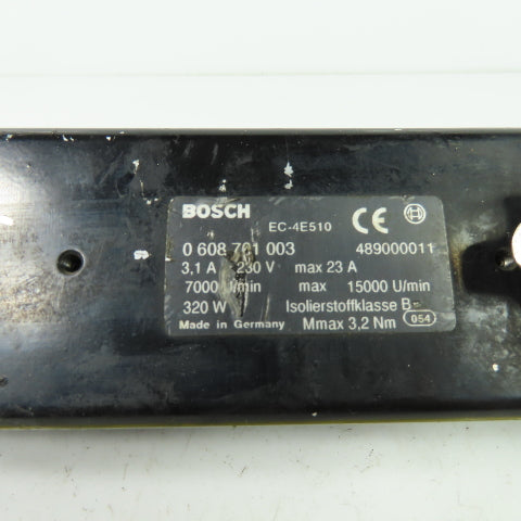 Bosch 0-608-701-003 EC Motor 230V 23A 15000 U/Min W/ 0-608-720-056 1/2" Drive