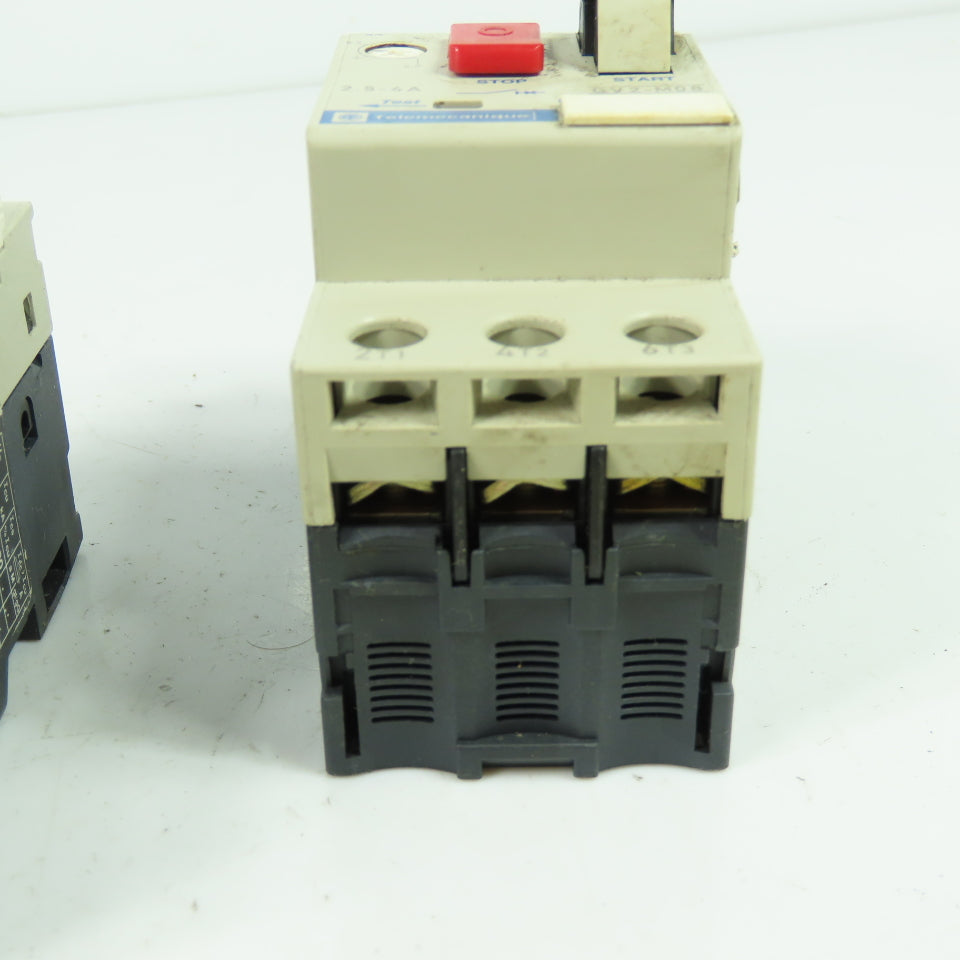 Telemecanique GV2-M08 Manual Motor Starter Protector 2.5-4A 690VAC Lot Of 4