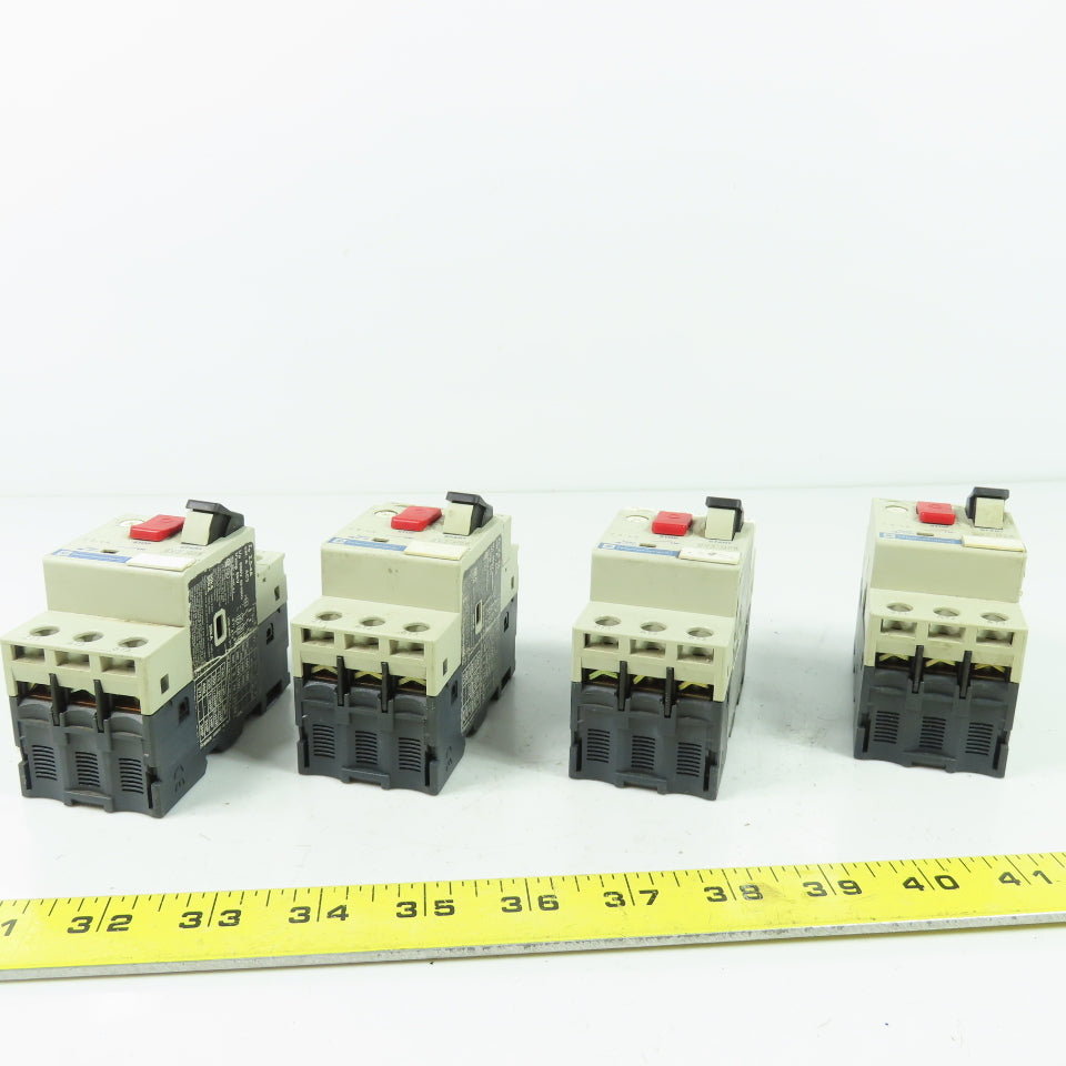 Telemecanique GV2-M08 Manual Motor Starter Protector 2.5-4A 690VAC Lot Of 4