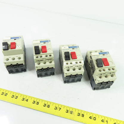 Telemecanique GV2-M08 Manual Motor Starter Protector 2.5-4A 690VAC Lot Of 4