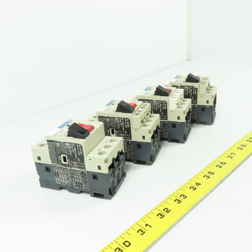 Telemecanique GV2-M08 Manual Motor Starter Protector 2.5-4A 690VAC Lot Of 4