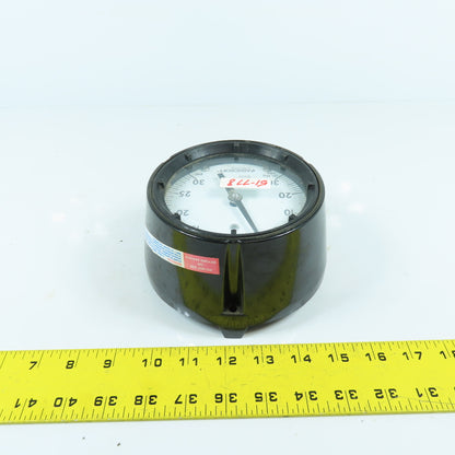 Ashcroft DuraGauge 4" Pressure Gauge 0-30 In Hg. Vac 0-30 PSI