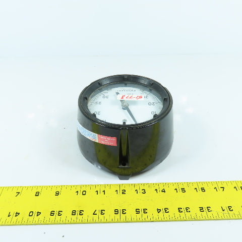 Ashcroft DuraGauge 4" Pressure Gauge 0-30 In Hg. Vac 0-30 PSI