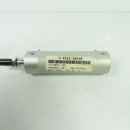 SMC CDG1BA32-60 Pneumatic Cylinder 145 PSI 60" Stroke 32mm Bore