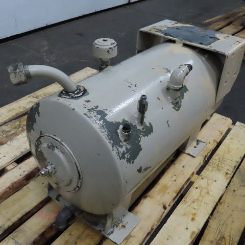 10 Gallon Horizontal Hydraulic Return Tank Reservoir W/ Cleanout