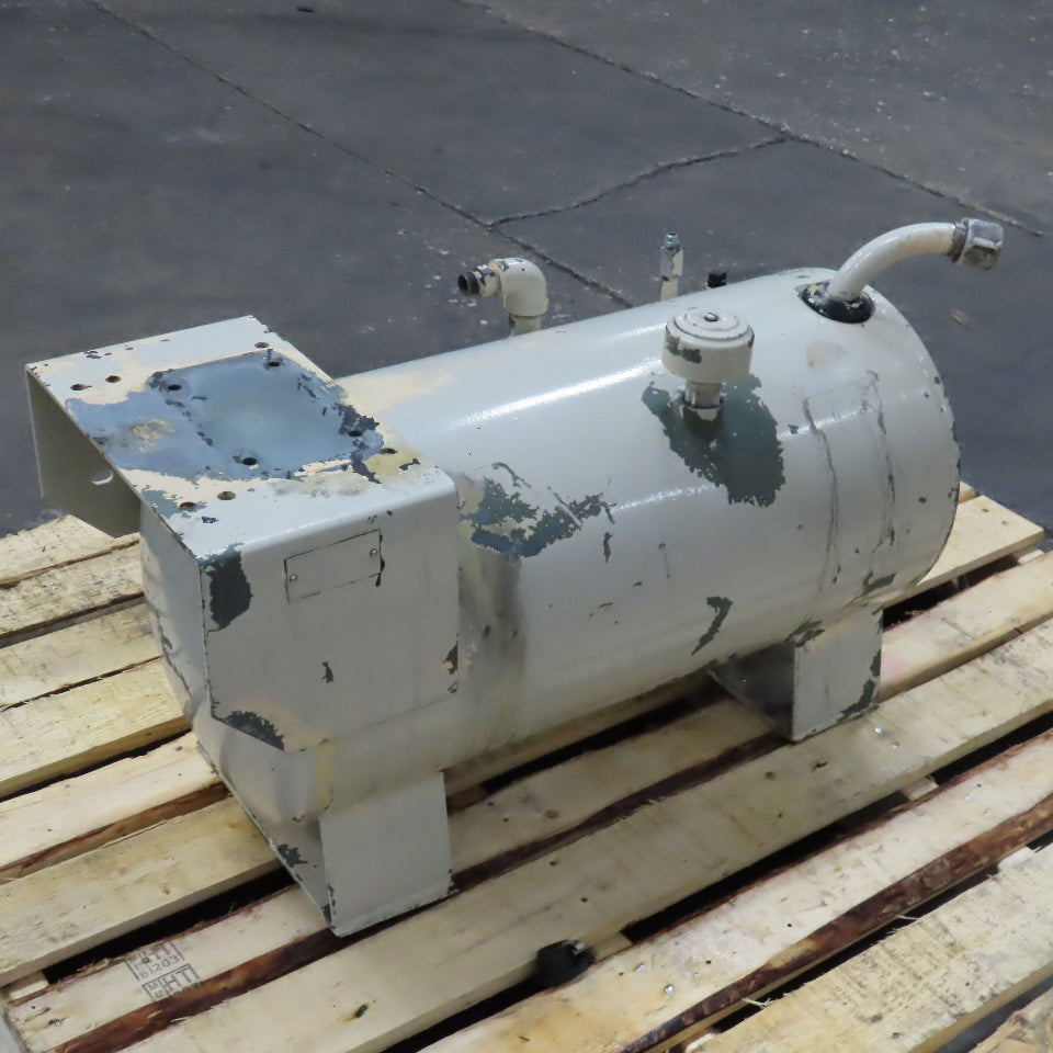 10 Gallon Horizontal Hydraulic Return Tank Reservoir W/ Cleanout
