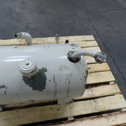 10 Gallon Horizontal Hydraulic Return Tank Reservoir W/ Cleanout