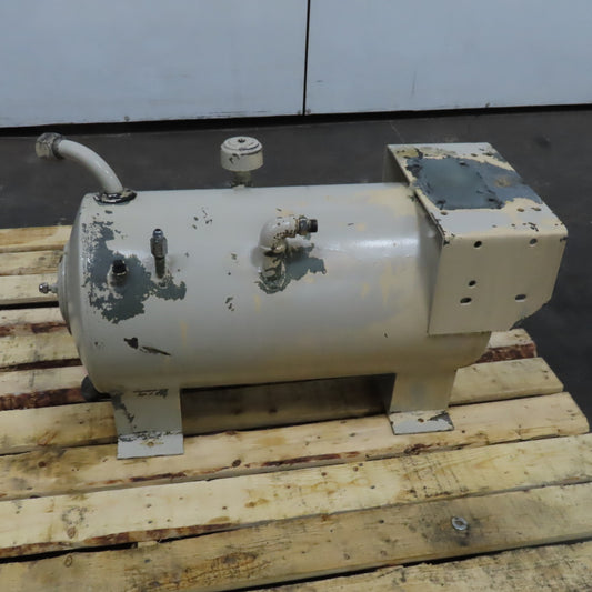 10 Gallon Horizontal Hydraulic Return Tank Reservoir W/ Cleanout