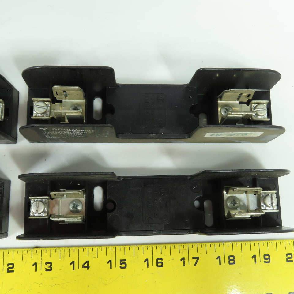 Gould 60326 30A 600V Single Pole Fuse Holder Class H/K Lot Of 4