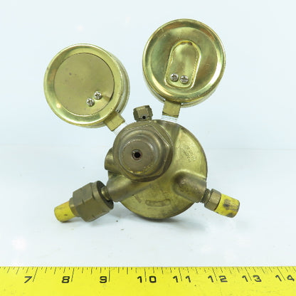 Single Stage Gas Regulator 100 & 4000PSI Gauges