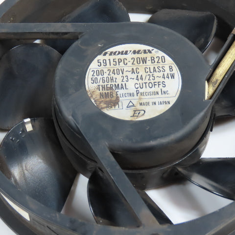 NMB 5915PC-20W-B20 Cooling Fan 200-240 VAC 50/60HZ Lot Of 2