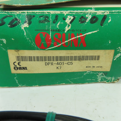 Sunx DPX-401-C5 Digital Pressure Vacuum Sensor 24VDC