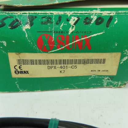 Sunx DPX-401-C5 Digital Pressure Vacuum Sensor 24VDC