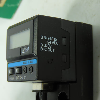 Sunx DPX-401-C5 Digital Pressure Vacuum Sensor 24VDC