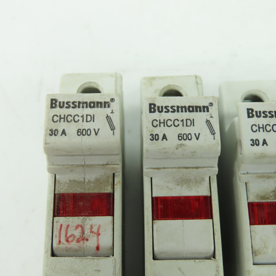 Bussmann CHCC1DI Fuse Holder 30A 600V Lot Of 7