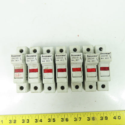 Bussmann CHCC1DI Fuse Holder 30A 600V Lot Of 7