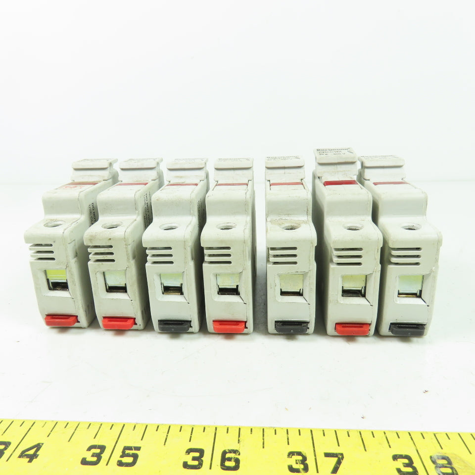 Bussmann CHCC1DI Fuse Holder 30A 600V Lot Of 7