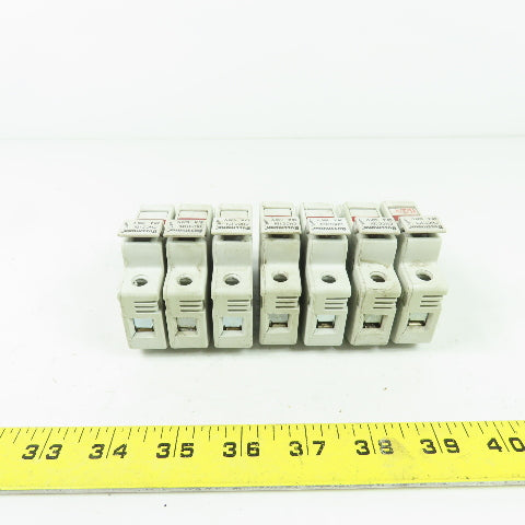Bussmann CHCC1DI Fuse Holder 30A 600V Lot Of 7