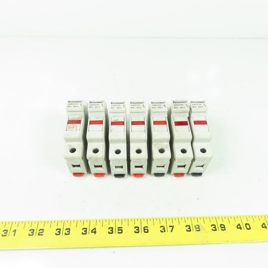 Bussmann CHCC1DI Fuse Holder 30A 600V Lot Of 7