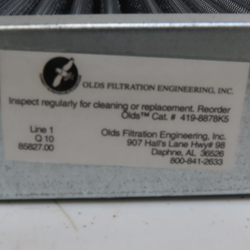 Dolinger VE-1103-2424-093 Washable Panel Filter Element 23-3/8" x 23-1/2"x 2"