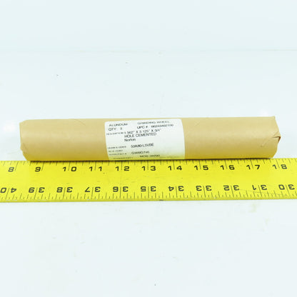 Norton 53A80-L5VBE GWBG746 Alundum Grinding Wheels 1.562" x 3.125" x 3/4" Lot/3
