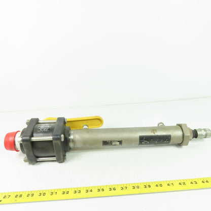 Foxboro BS806AN Manual Ball Valve Flow Chamber 1-1/2"