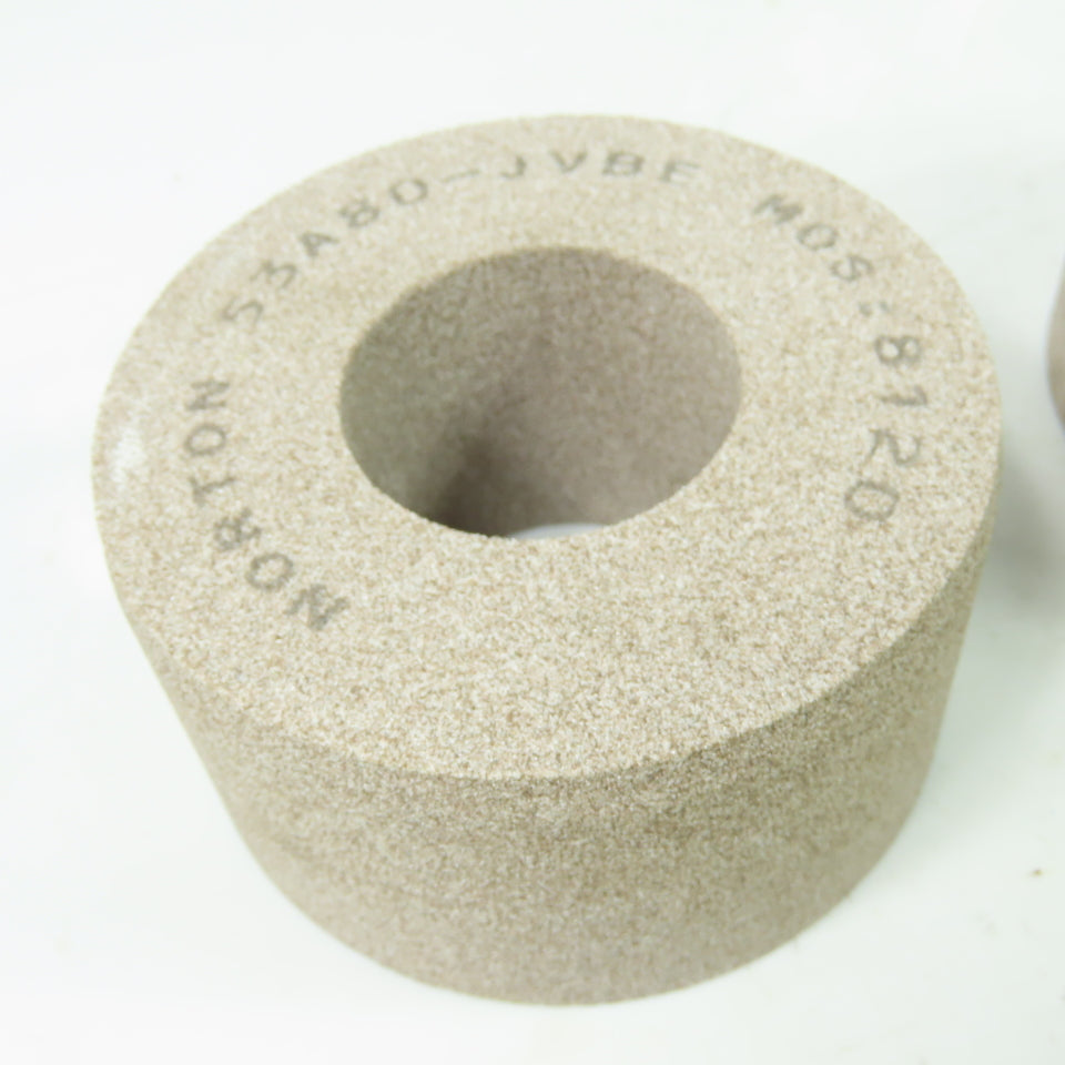 Norton 53A80-JVBE 4"x2" Grinding Wheel 1-3/4" Bore Lot Of 3