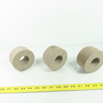 Norton 53A80-JVBE 4"x2" Grinding Wheel 1-3/4" Bore Lot Of 3
