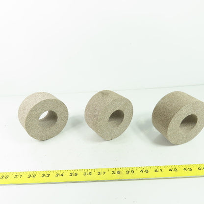 Norton 53A80-JVBE 4"x2" Grinding Wheel 1-3/4" Bore Lot Of 3