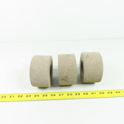 Norton 53A80-JVBE 4"x2" Grinding Wheel 1-3/4" Bore Lot Of 3