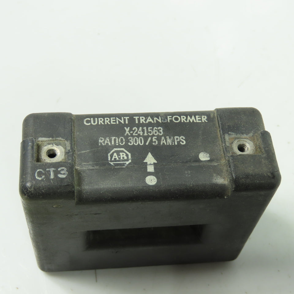 Allen Bradley X-241563 Current Transformer Ratio 300/5 Amp Lot Of 3