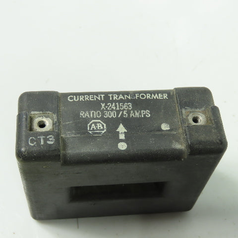 Allen Bradley X-241563 Current Transformer Ratio 300/5 Amp Lot Of 3