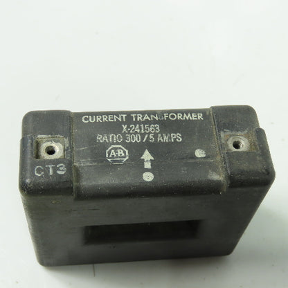 Allen Bradley X-241563 Current Transformer Ratio 300/5 Amp Lot Of 3