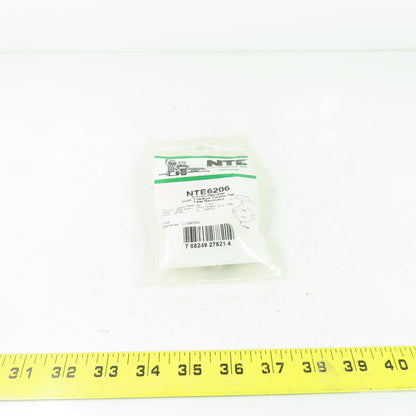 NTE NTE6206 Fast Recovery Silicone Rectifier Dual Positive Center Tap 200V 30A