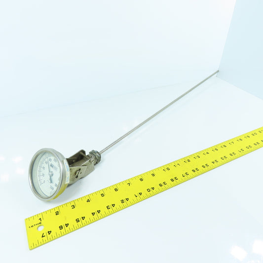 Weiss CR3204D 2-3/4" Temperature Gauge 0 to 200° F W/ 23" Probe