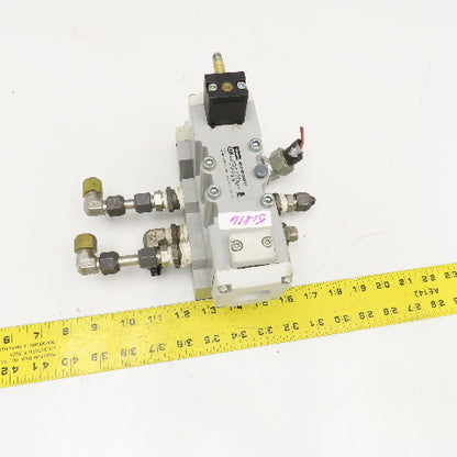 Parker H21VXBG023C 4 Way-2 Position Air Return Directional Valve 120VAC Coil