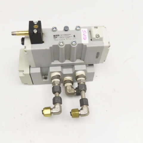 Parker H21VXBG023C 4 Way-2 Position Air Return Directional Valve 120VAC Coil