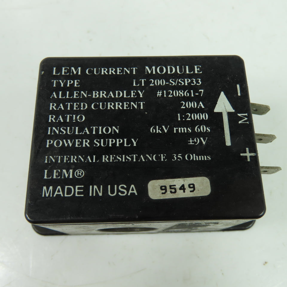 LEM LT 200-S/SP33 Current Module