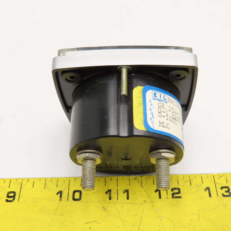 General Electric 841761 GE 254-2 Percent Motor Load Current Panel Meter 0-150%