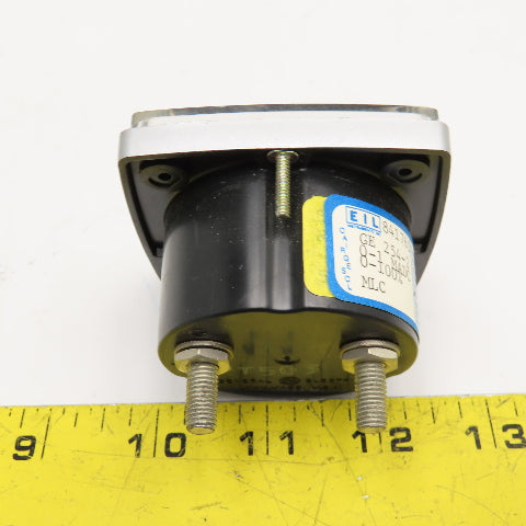 General Electric 841761 GE 254-2 Percent Motor Load Current Panel Meter 0-150%