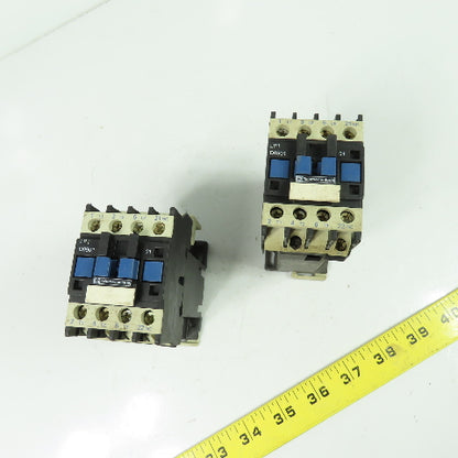 Telemecanique LP1 D0901 7.5Hp 600V 25A Contactor 24V Coil Lot Of 2