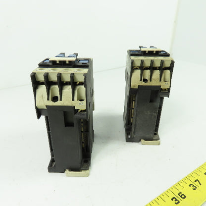 Telemecanique LP1 D0901 7.5Hp 600V 25A Contactor 24V Coil Lot Of 2