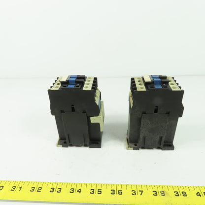 Telemecanique LP1 D0901 7.5Hp 600V 25A Contactor 24V Coil Lot Of 2