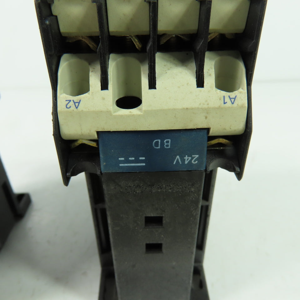 Telemecanique LP1 D0901 7.5Hp 600V 25A Contactor 24V Coil Lot Of 2