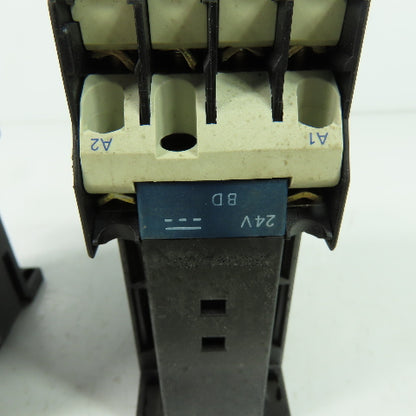 Telemecanique LP1 D0901 7.5Hp 600V 25A Contactor 24V Coil Lot Of 2
