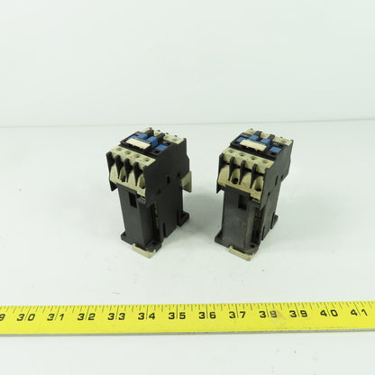 Telemecanique LP1 D0901 7.5Hp 600V 25A Contactor 24V Coil Lot Of 2