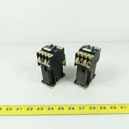 Telemecanique LP1 D0901 7.5Hp 600V 25A Contactor 24V Coil Lot Of 2