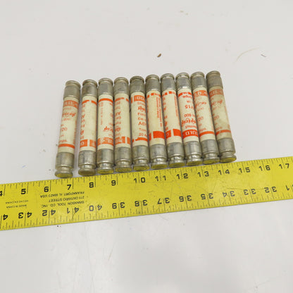 Gould Shawmut A6Y20 Amp Trap 20A 600V Type 1R Fuse NOS Lot Of 10
