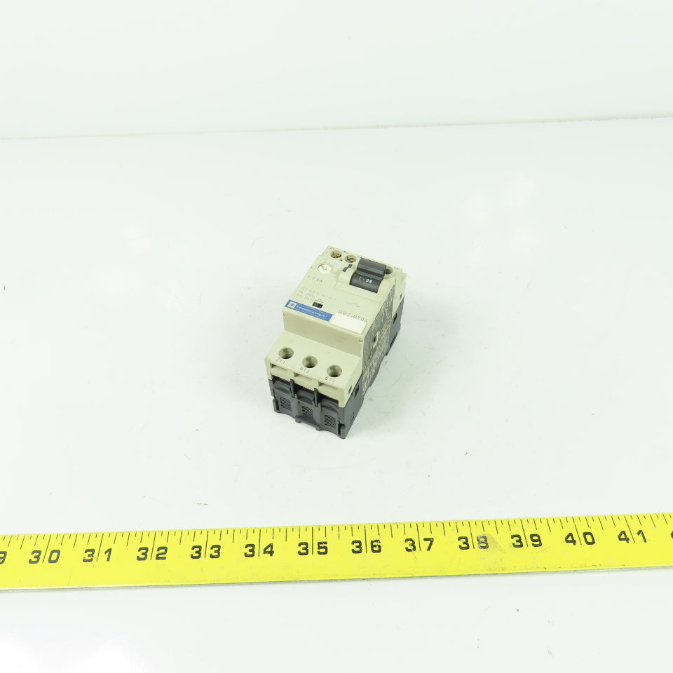 Telemecanique GV2-RT06 3 Pole Manual Motor Starter 600V 1Hp 1-1.6A Trip